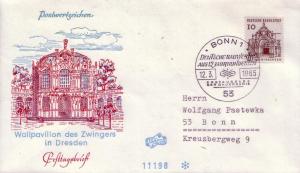 German FDC Sc.# 937 Castle, Dresden L589