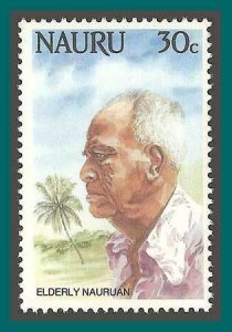 Nauru 1984 Elderly Nauruan, 30c MNH  #292,SG310