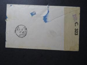 Canada 1942 Digby NS Censor Cover / Sm Top Tear - Z10606