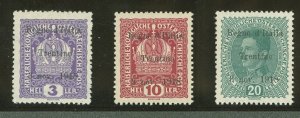 Austria #N33/N36/N39 Unused Single