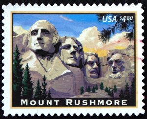 U.S. Used Stamp Scott #4268 $4.80 Mt Rushmore. Unobtrusive Cancel. Choice!