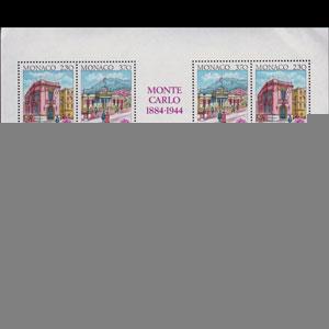 MONACO 1990 - Scott# 1717a Sheet-Europa NH