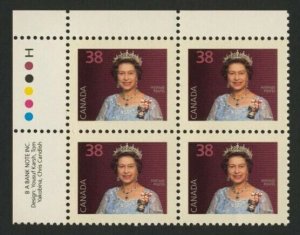 Canada 1164 TL Plate Block MNH Queen Elizabeth