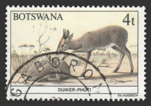 BOTSWANA STAMP 1987 SCOTT # 407. USED.