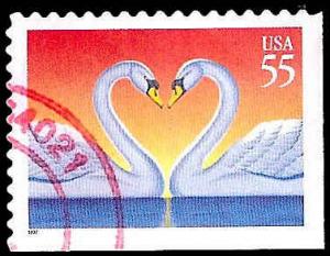 # 3124 USED LOVE TWO SWANS