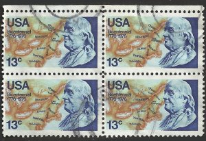 # 1690 USED BLOCK BENJAMIN FRANKLIN