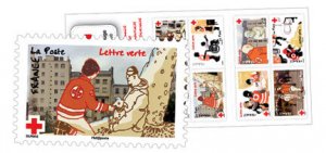 Scott #B758-65a Red Cross booklet MNH