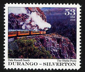 Durango-Silverton: Railroad Art Topical - Cinderella - MNH