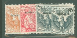 Somalia (Italian Somaliland) #B1-B4  Single (Complete Set)