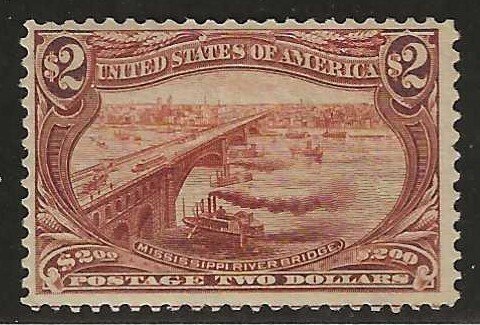 US Scott #293 MInt OG PH F-VF with APS Certificate