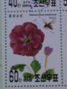 KOREA STAMP: 1992- LOVELY COLORFULWILD FLOWERS  CTO NH  SHEET