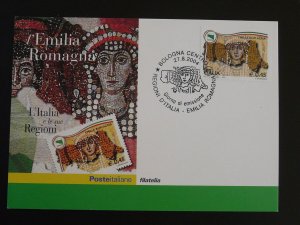 region of Emilia Romagna maximum card Italy 2004