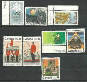 Can #689-696   Used   VF 1976 PD