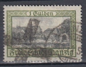 1925 Danzig German Occupation  Michel 207  VF Used
