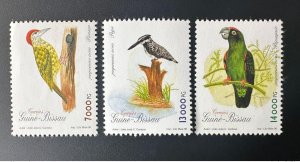 Guinea-Bissau Guinea Guinea 1996 Mi. 1244-1246 Birds Birds Birds Birds MNH-