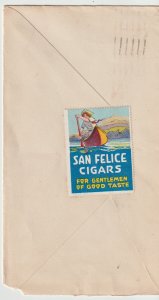 Poster Stamp USA  1915 San Felice Cigars Deisel-Wemmer Company Ohio History Cov