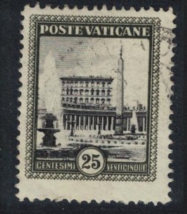 SALE Vatican Wing of Vatican 12½c T4 Def 1933 Canc SG#23