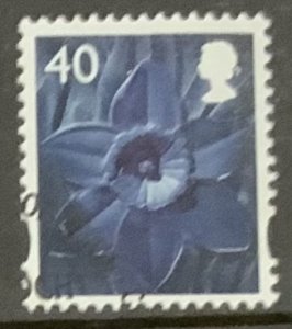 GB WELSH REGIONAL ISSUE 2004 40p  SGW101 USED