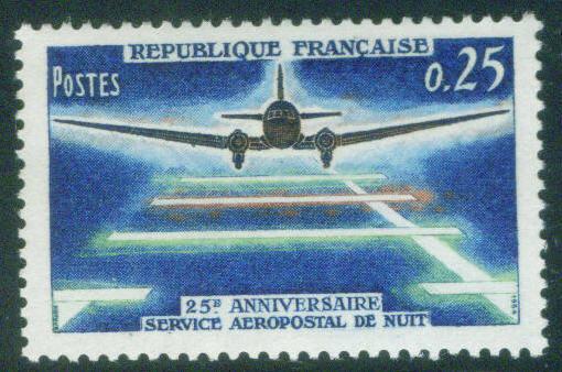France Scott 1089 MNH** airmail service stamp