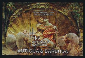 Antigua 790 MNH Art, Paintings, St John the Baptist