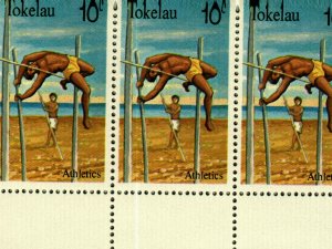 Tokelau #77-80 MNH Strip 3  (12 stamps) CV$4.35