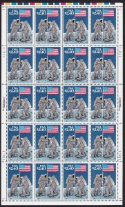 Scott #2419 Moon Landing (Armstrong) Full Sheet of 20 Stamps - MNH w/Color Reg