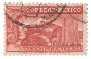 MEXICO. SCOTT # C68. YEAR 1934. USED. # 1