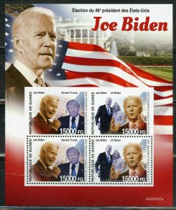 GUINEA  2020  JOE BIDEN 46th PRESIDENT OF THE UNITED STATES SHEET  MINT NH