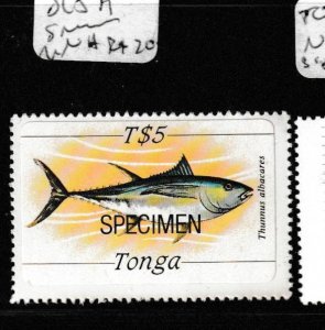 Tonga SC 579 Specimen MNH (7gck)