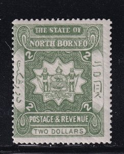 N. Borneo Scott # 71 F-VF OG previously hinged nice color cv $ 28 ! see pic !