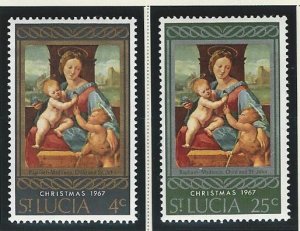 St. Lucia   mnh  sc# 227-228