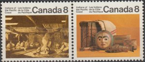 Canada Scott# 571a 1974 XF MNH Pair