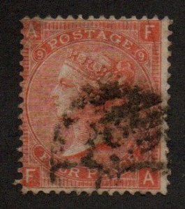 Great Britain 43 Plate 9 Used