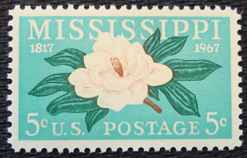 US #1337 MNH Single Misissippi SCV $.25 L10