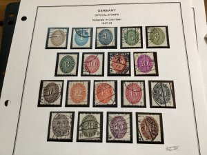 ICOLLECTZONE Super Clean Germany Album Page O62-79  (C500-27)