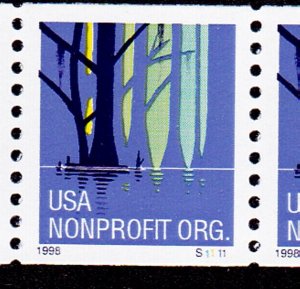 PNC5 5c Wetland WA S1111 Trees shift out of frame CPV US 3207 MNH F-VF