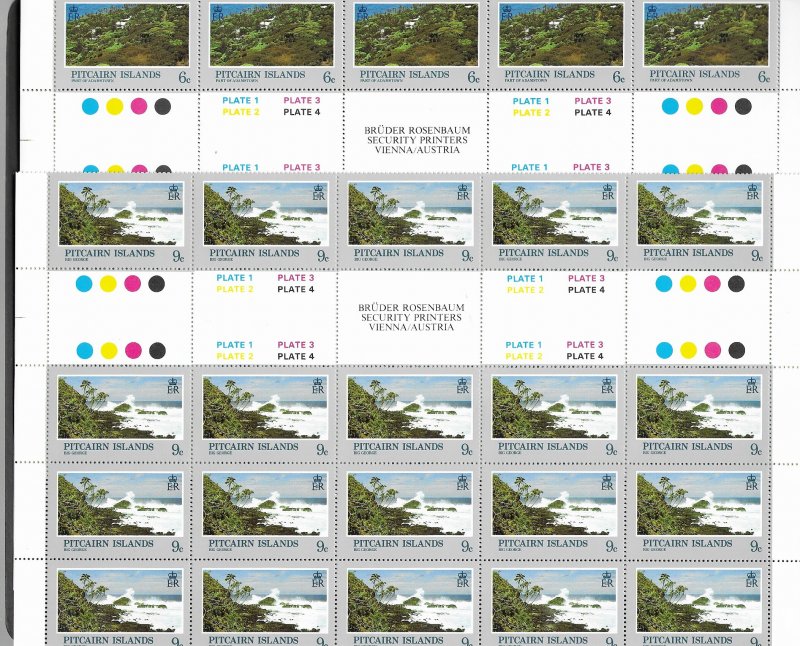 Pitcairn Is. 199-202 MNH cpl. set x 40, vf. 2022 CV $ 54.00