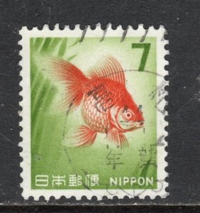 Japan   Scott#  880  used  Single