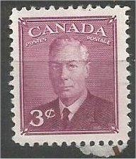 CANADA, 1991, MNH 3c, King George VI, Scott 286