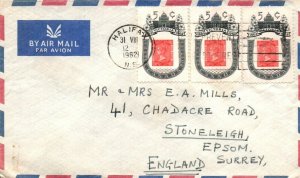 Canada 1962 Halifax Airmail Cover to England - L35326