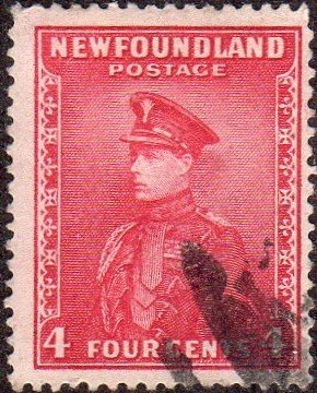 Newfoundland 189 - Used - 4c George VI (Perf 13.5) (cv $0.55) (1)