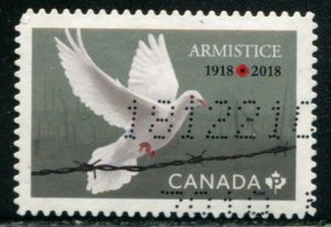 3131 Canada P World War I Armistice SA, used