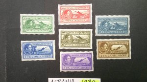 Albania 1930 Airmail Scott# C29-C35 complete VF-XF MNH setof 7