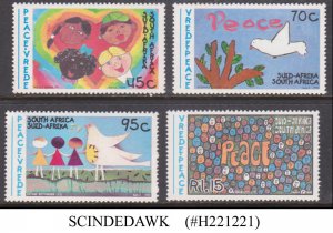 SOUTH AFRICA - 1994 CHILDREN`S PAINTINGS - PEACE STAMPS - 4V - MINT NH