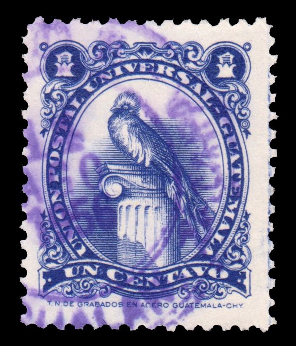 GUATEMALA STAMP 1954. SCOTT # 354. USED. # 2