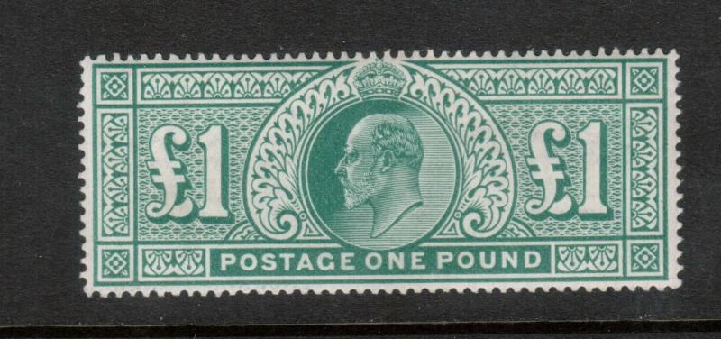 Great Britain #142 (SG #266) Very Fine Never Hinged Gum Bend *With Certificate*