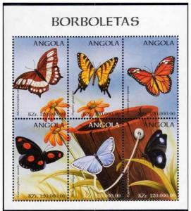 ANGOLA SHEET BUTTERFLIES INSECTS