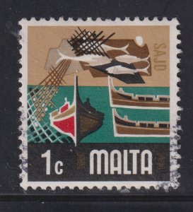 Malta 458 Fishing Industry 1973