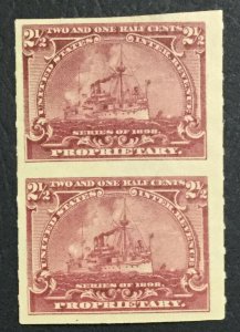 MOMEN: US STAMPS #RB28a REVENUE MINT OG H LOT #71742*