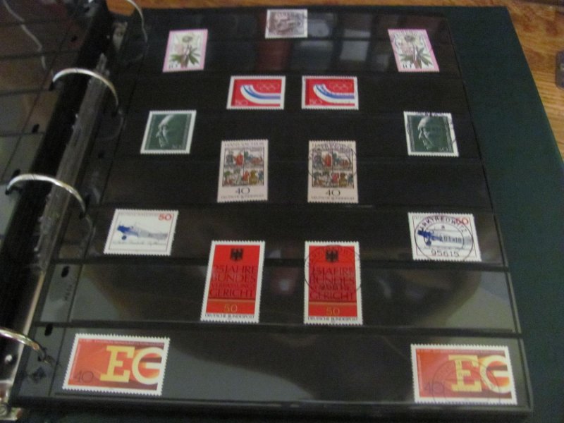 GERMANY 1959 TO 1975  STOCK BOOK MNH COMPLETE USED COMPLETE (124)